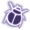 🪲 Эмодзи «violet magic» для Telegram