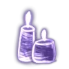 🕯 Эмодзи «violet magic» для Telegram