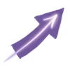 ⬆️ Эмодзи «violet magic» для Telegram