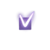 ✔️ Эмодзи «violet magic» для Telegram