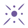 ☀️ Эмодзи «violet magic» для Telegram
