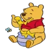 ❤️ Эмодзи «Винни Пух» для Telegram