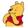 ❤️ Эмодзи «Винни Пух» для Telegram