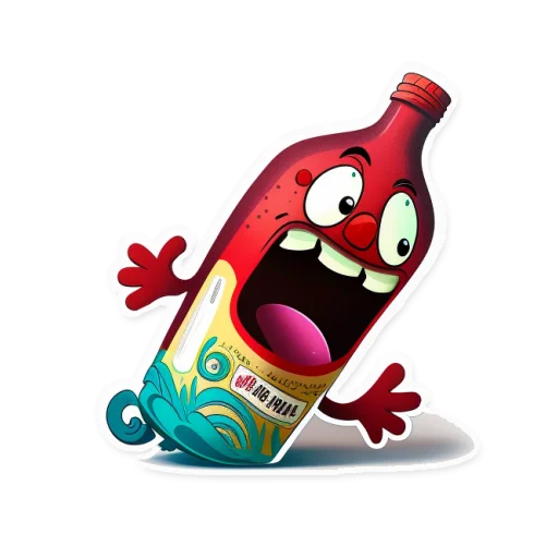 😂 Стикер «винные стикеры» для Telegram