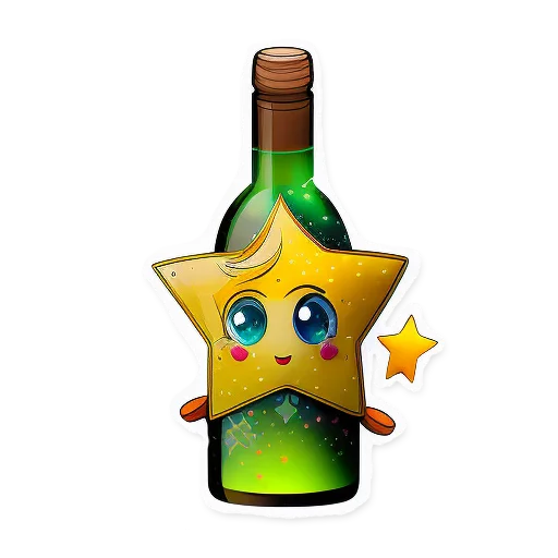 🤩 Стикер «винные стикеры» для Telegram