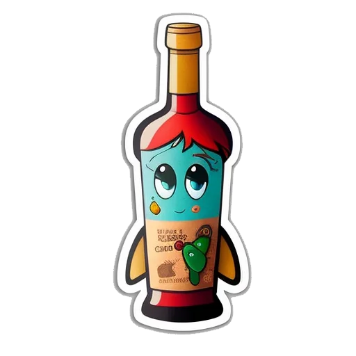 ✈️ Стикер «винные стикеры» для Telegram