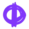 🧑‍🏭 Эмодзи «Фиолетовый алфавит» для Telegram