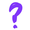 ❓ Эмодзи «Фиолетовый алфавит» для Telegram