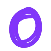 0️⃣ Эмодзи «Фиолетовый алфавит» для Telegram