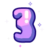 🔠 Эмодзи «violet» для Telegram