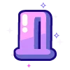 🔠 Эмодзи «violet» для Telegram