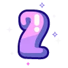 2️⃣ Эмодзи «violet» для Telegram