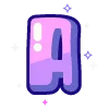 Стикерпак violet для Telegram