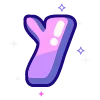 🔠 Эмодзи «violet» для Telegram