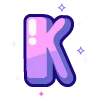 🔠 Эмодзи «violet» для Telegram