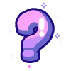 🔠 Эмодзи «violet» для Telegram