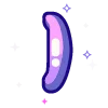 🔠 Эмодзи «violet» для Telegram