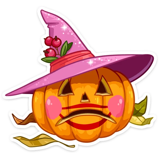 🎃 Стикер «Виолетта» для Telegram