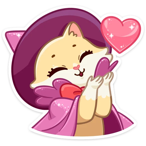 😘 Стикер «Виолетта» для Telegram