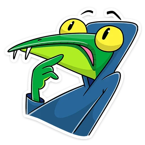 🤔 Стикер «Змеяна Водолеевна» для Telegram