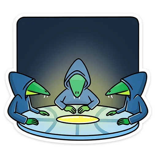 👽 Стикер «Змеяна Водолеевна» для Telegram