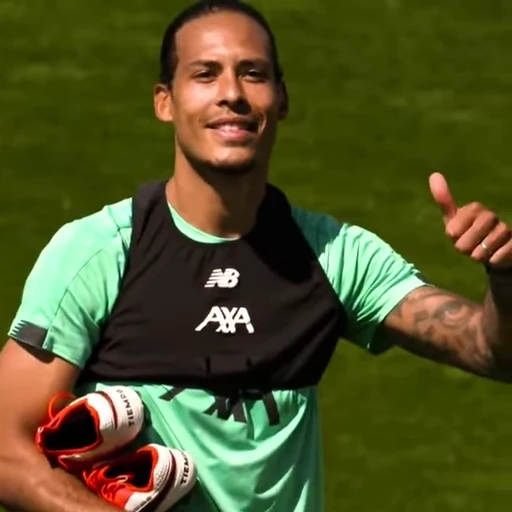 Стикерпак Virgil van Dijk для Telegram — скачать