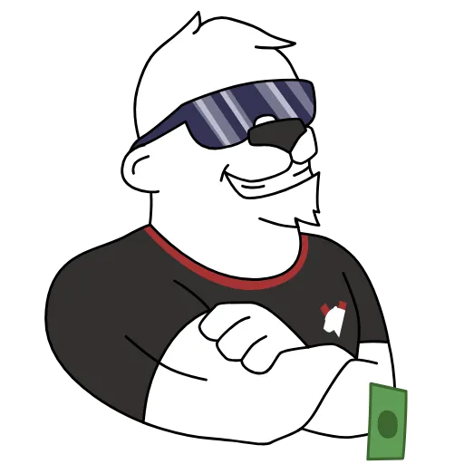 😎 Стикер «Бро из Virtus.prо» для Telegram