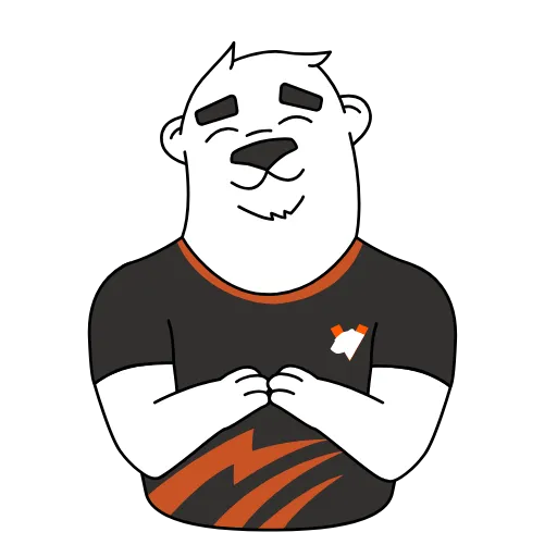 ❤️ Стикер «Бро из Virtus.prо» для Telegram