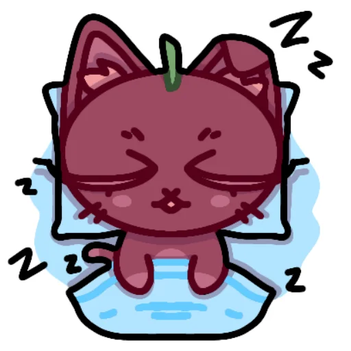 😴 Стикер «Вишкотя» для Telegram