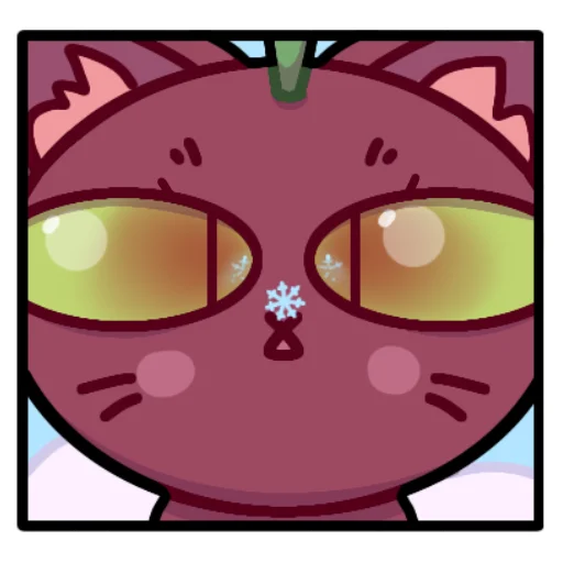 ❄ Стикер «Вишкотя» для Telegram