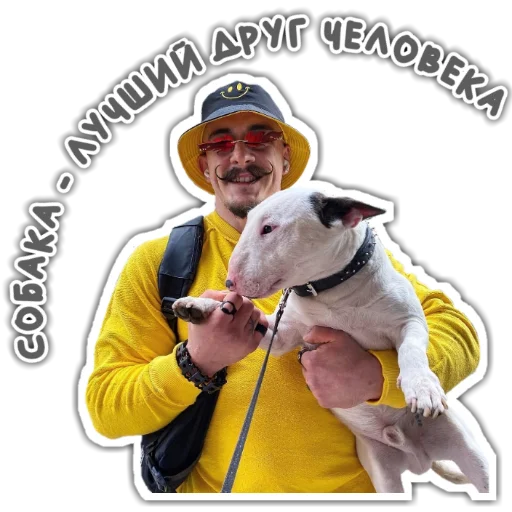 🐶 Стикер «Виктор Блуд» для Telegram