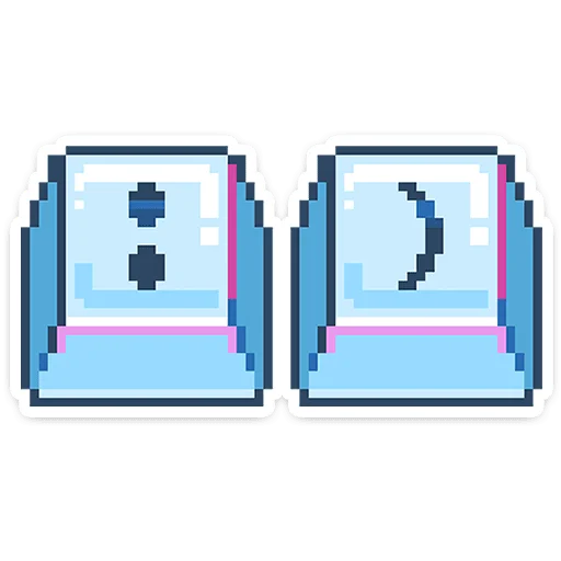 👾 Стикер «8 bit» для Telegram