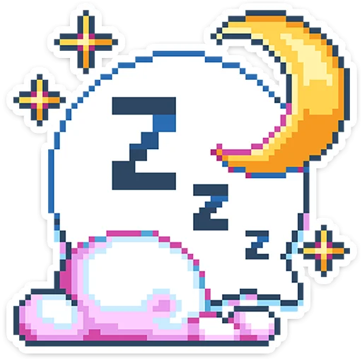 👾 Стикер «8 bit» для Telegram