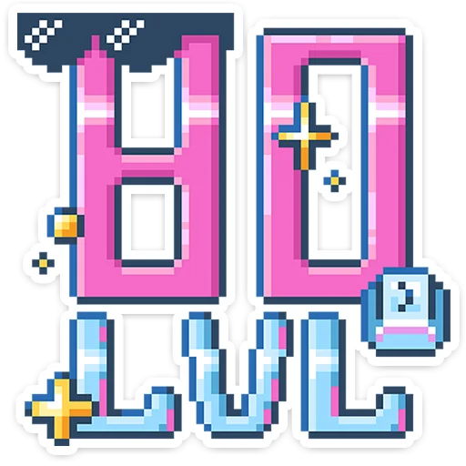 👾 Стикер «8 bit» для Telegram