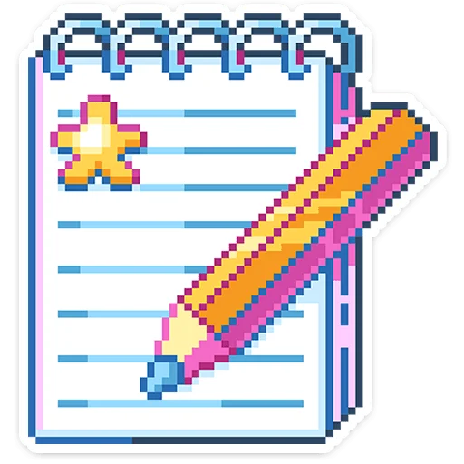 👾 Стикер «8 bit» для Telegram