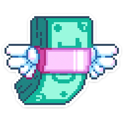 👾 Стикер «8 bit» для Telegram