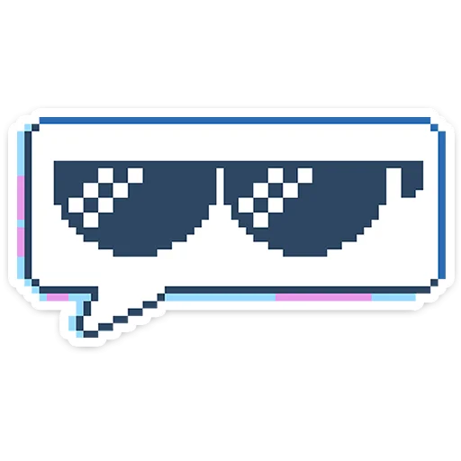 👾 Стикер «8 bit» для Telegram