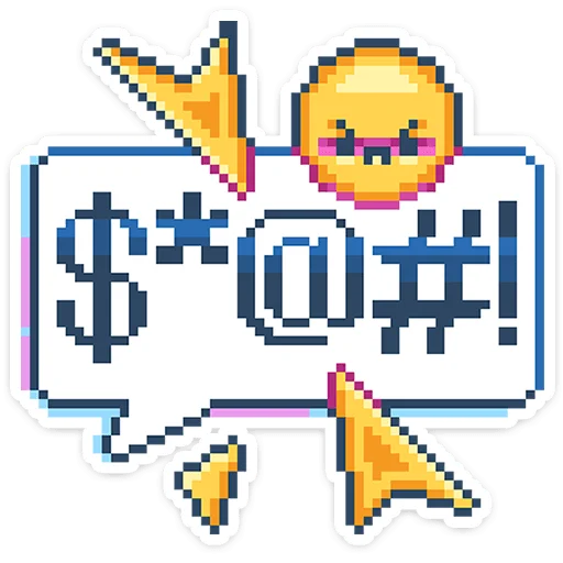 👾 Стикер «8 bit» для Telegram