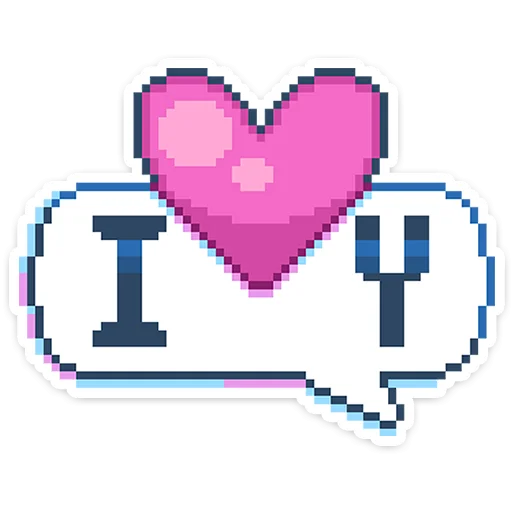 👾 Стикер «8 bit» для Telegram