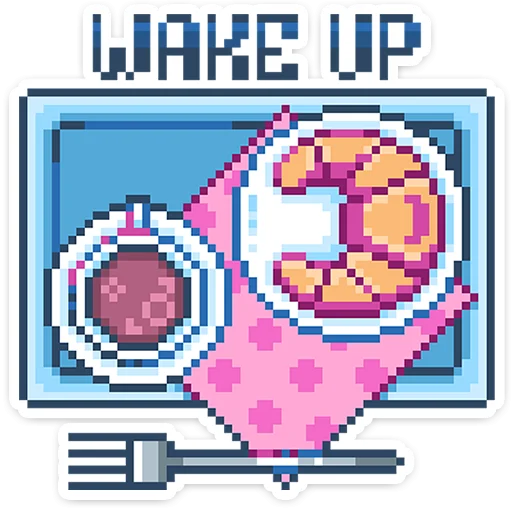 👾 Стикер «8 bit» для Telegram