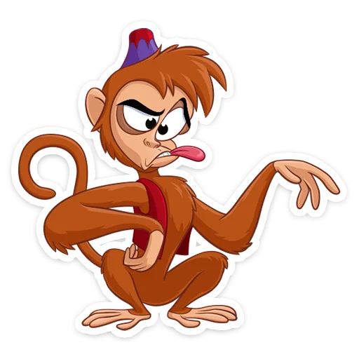 🤪 Стикер «Аладдин» для Telegram