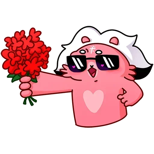💐 Стикер «Ананася Без Текста» для Telegram