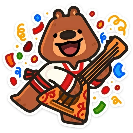 🎸 Стикер «Андрюшка» для Telegram