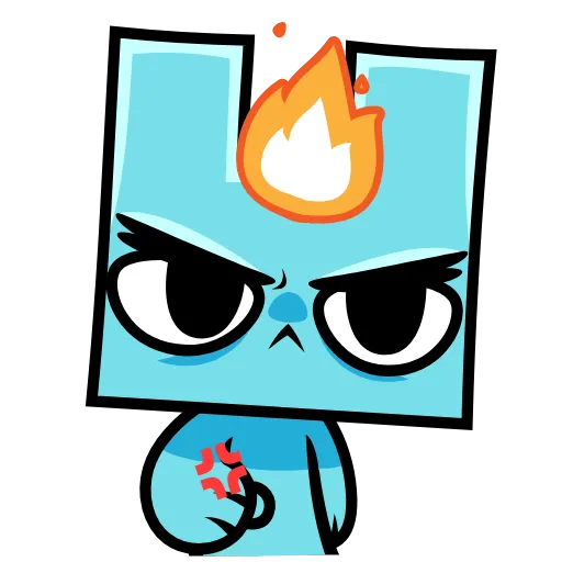 😡 Стикер «Эш» для Telegram