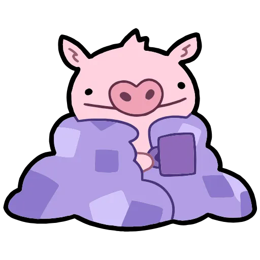 😌 Эмодзи «Бекончик» для Telegram