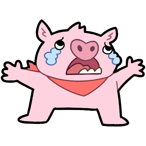 😭 Эмодзи «Бекончик» для Telegram