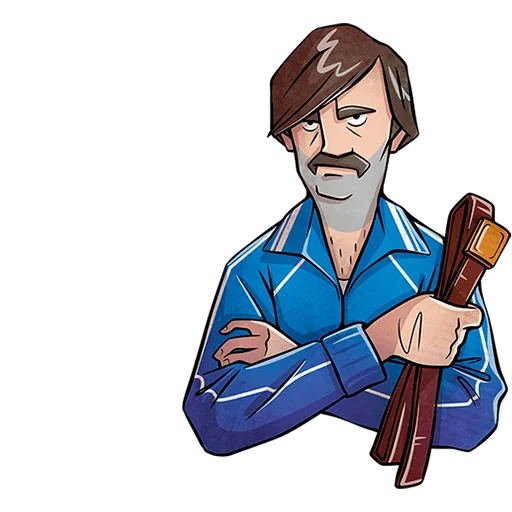 🙄 Стикер «Батя Без Текста» для Telegram