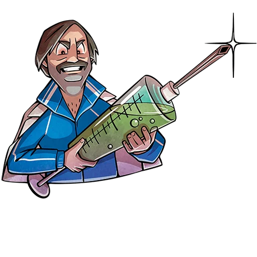 💉 Стикер «Батя Без Текста» для Telegram