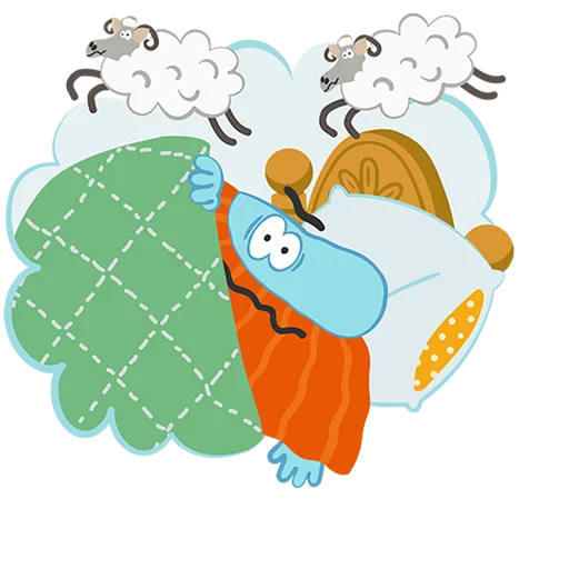 😴 Стикер «Бодо Бородо Без Текста» для Telegram
