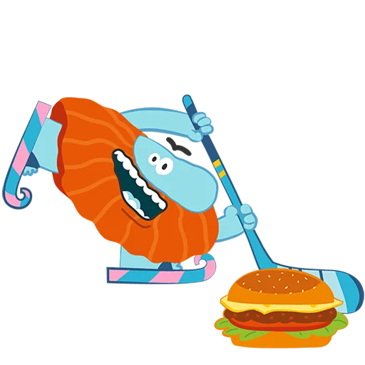 🍔 Стикер «Бодо Бородо Без Текста» для Telegram